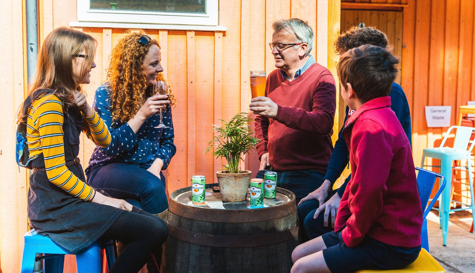 Children and dogs welcome at the Bellfield Taproom & Beer Garden