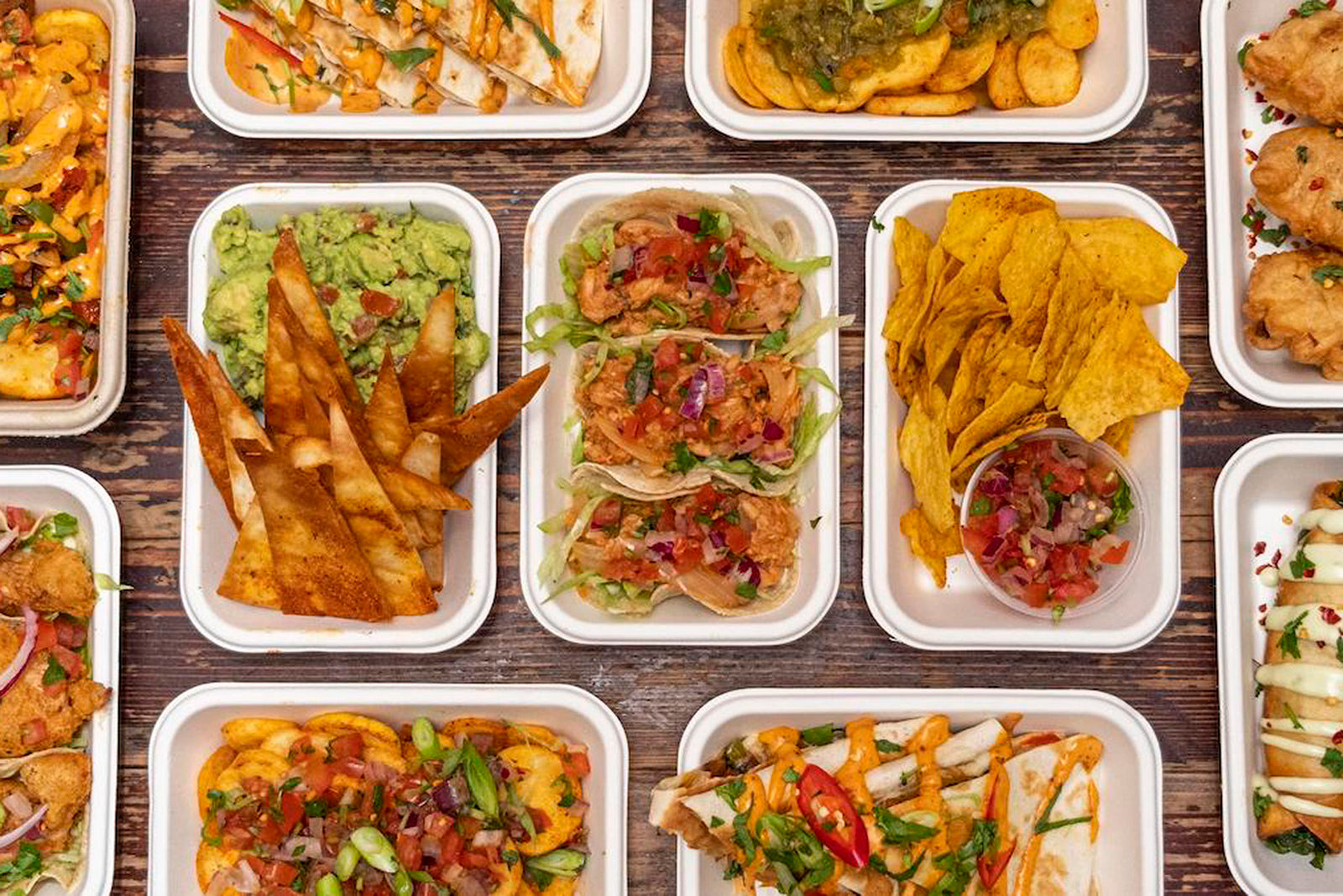 Antojitos nachos.
