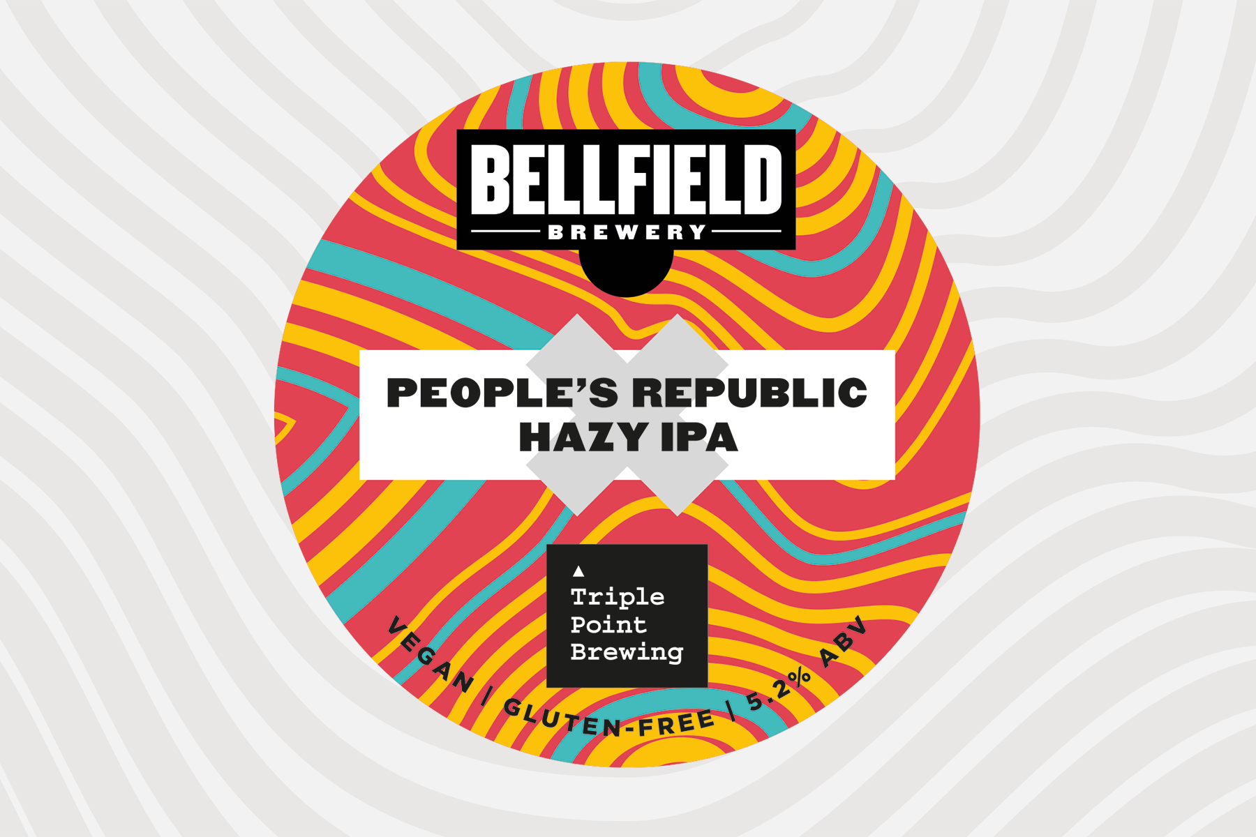 People’s Republic Hazy IPA – a Bellfield and Triple Point Brewing Collab