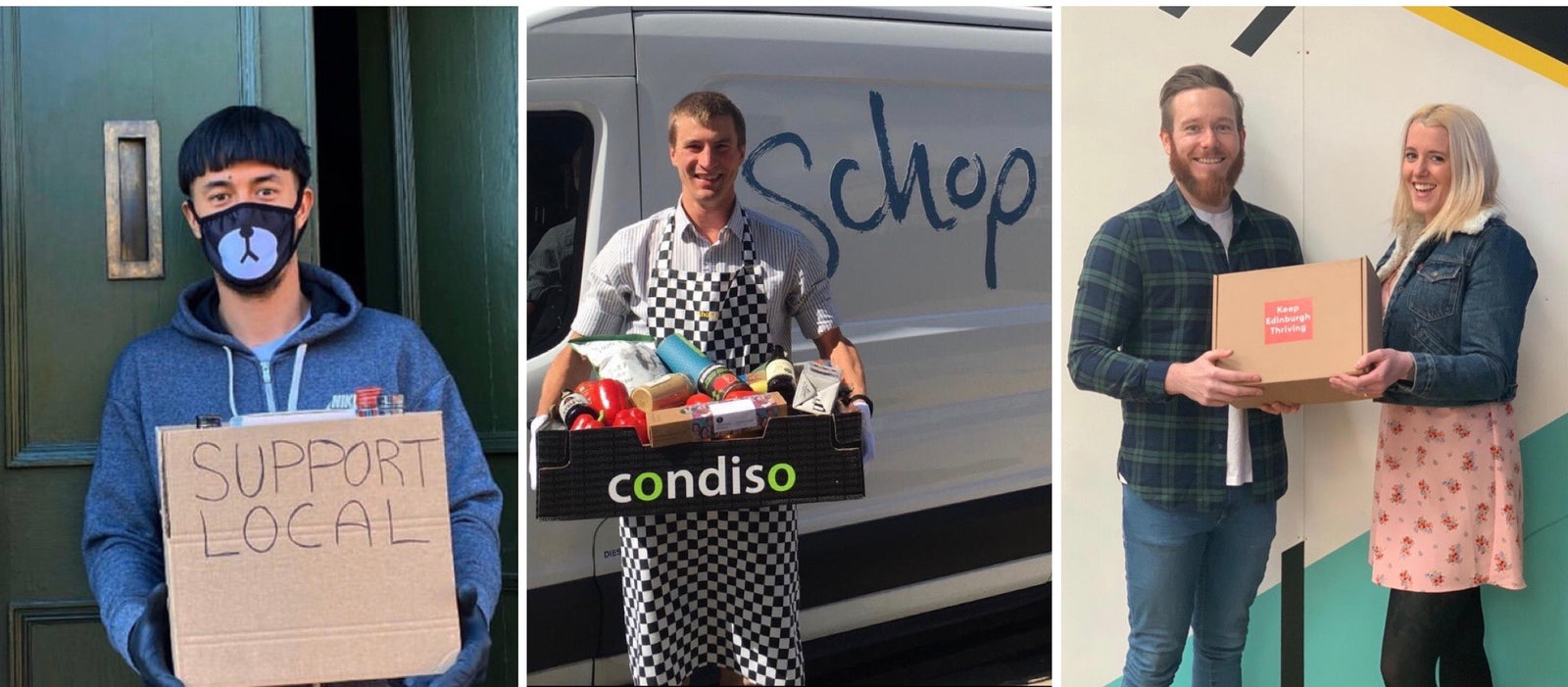 Some of the people that Bellfield is working with locally during Covid 19