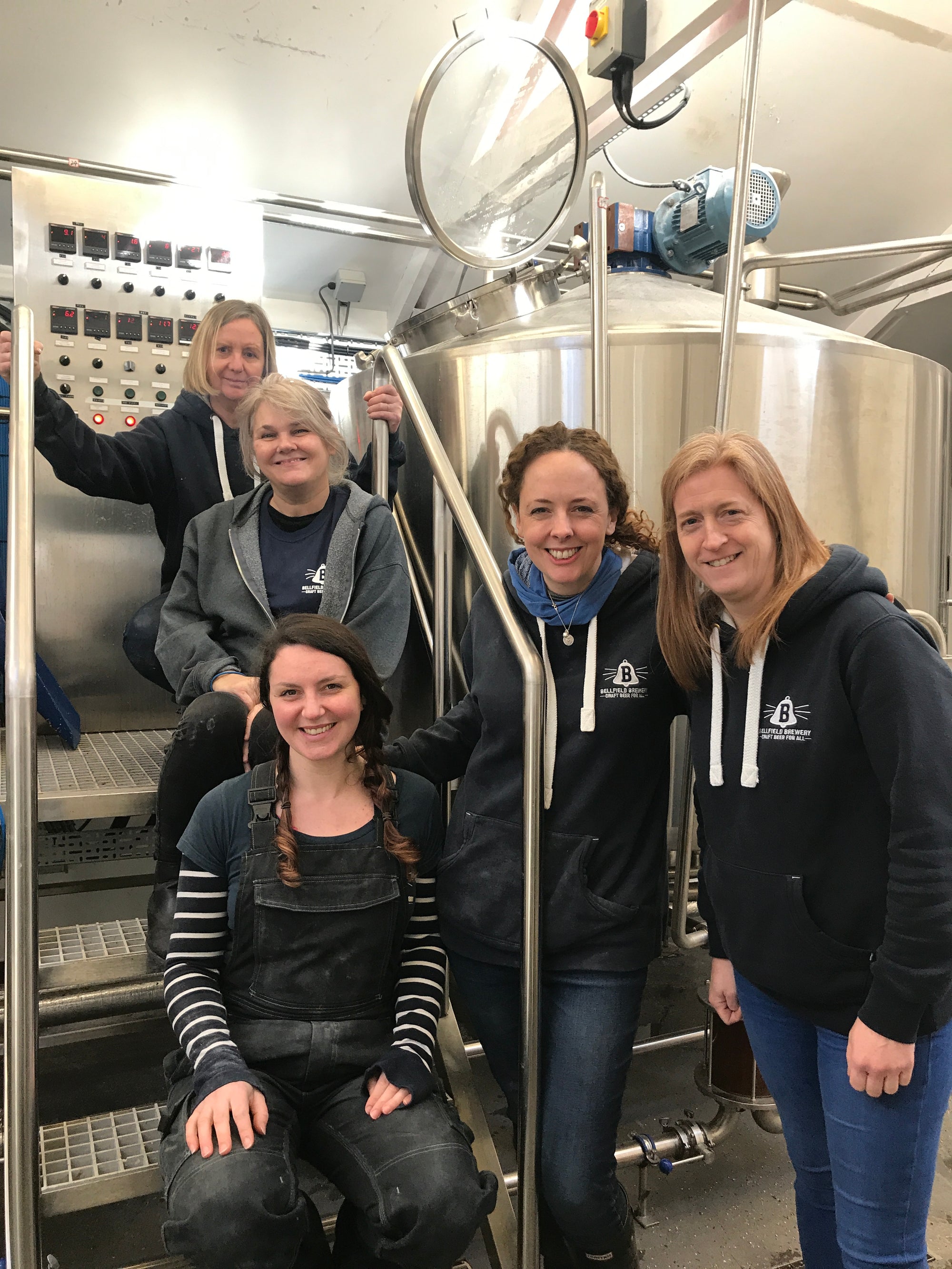 International Women's Day brew team