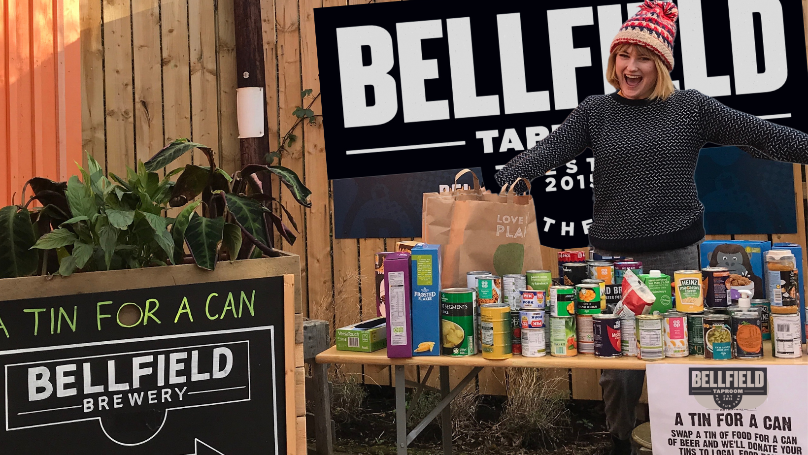 Support Local Food Banks - Tin for a Can Campaign