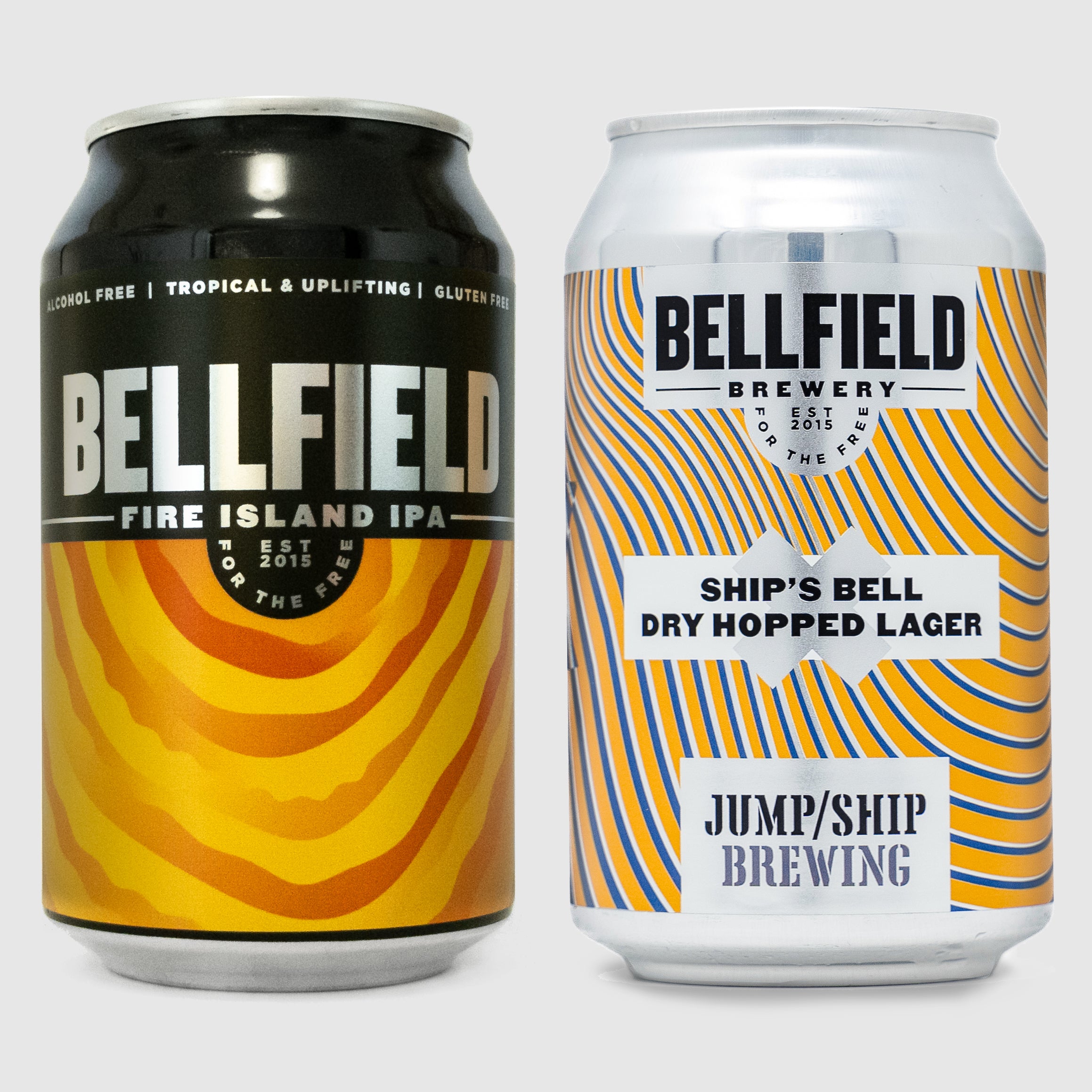 Alcohol Free Mixed Case Fire Island IPA & Ship's Bell Dry Hopped