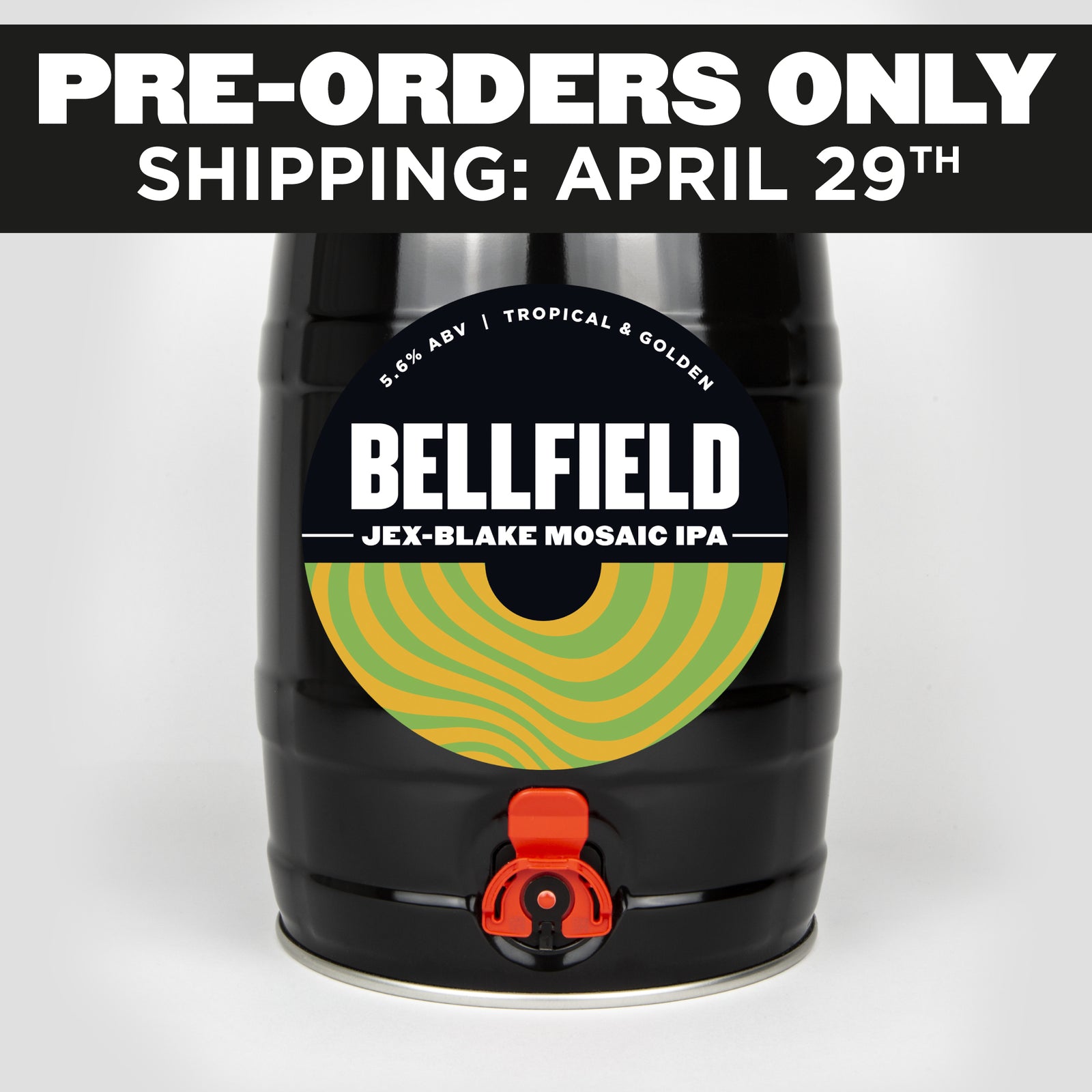 Jex-Blake Mosaic IPA - 5 litre mini cask