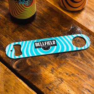 A Bellfield bar blade with Craft Lager pattern.